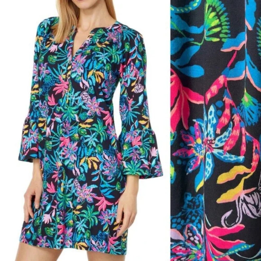 Lilly Pulitzer Norris 3/4 Sleeve Mini Dress XXS